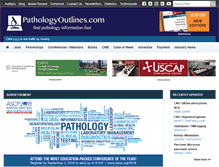 Tablet Screenshot of pathologyoutlines.com